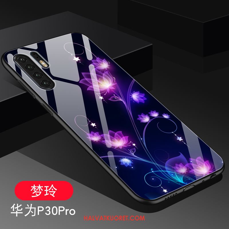 Huawei P30 Pro Kuoret Peili Ylellisyys Lasi, Huawei P30 Pro Kuori Rakastunut Murtumaton