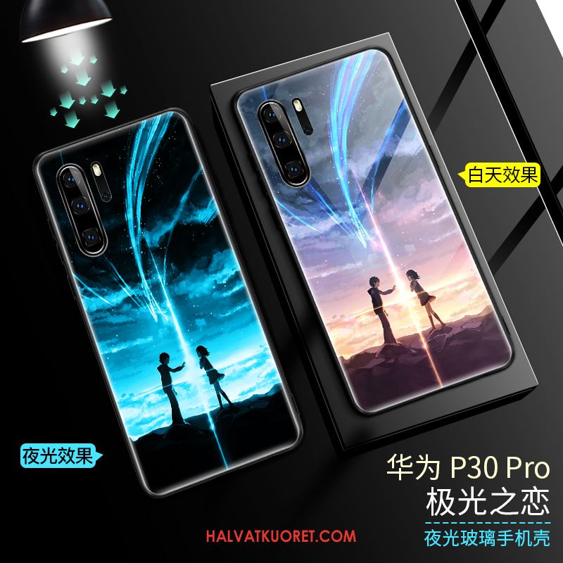 Huawei P30 Pro Kuoret Puhelimen Lasi Valkoinen, Huawei P30 Pro Kuori Suojaus Kirkas