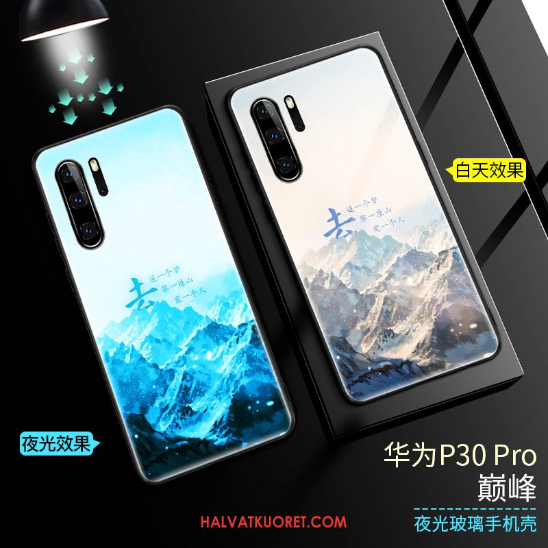 Huawei P30 Pro Kuoret Puhelimen Lasi Valkoinen, Huawei P30 Pro Kuori Suojaus Kirkas