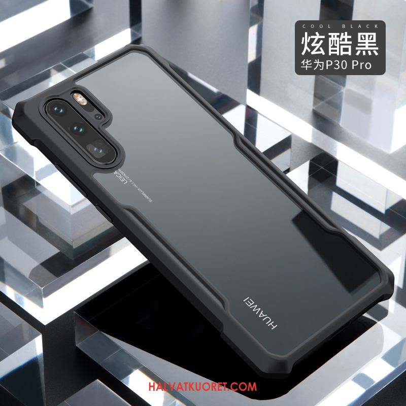 Huawei P30 Pro Kuoret Puhelimen Suojaus Läpinäkyvä, Huawei P30 Pro Kuori Trendi Murtumaton