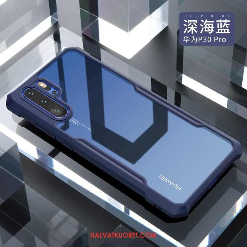 Huawei P30 Pro Kuoret Puhelimen Suojaus Läpinäkyvä, Huawei P30 Pro Kuori Trendi Murtumaton