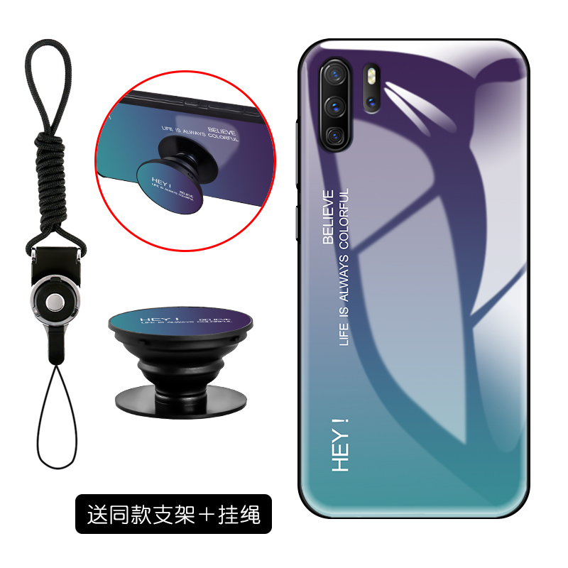 Huawei P30 Pro Kuoret Silikoni Karkaisu Puhelimen, Huawei P30 Pro Kuori Net Red Jauhe