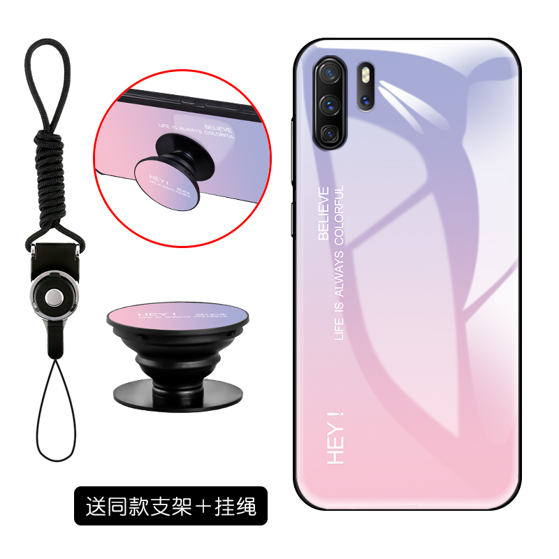 Huawei P30 Pro Kuoret Silikoni Karkaisu Puhelimen, Huawei P30 Pro Kuori Net Red Jauhe