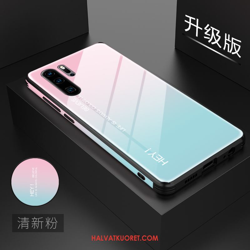 Huawei P30 Pro Kuoret Silikoni Karkaisu Puhelimen, Huawei P30 Pro Kuori Net Red Jauhe