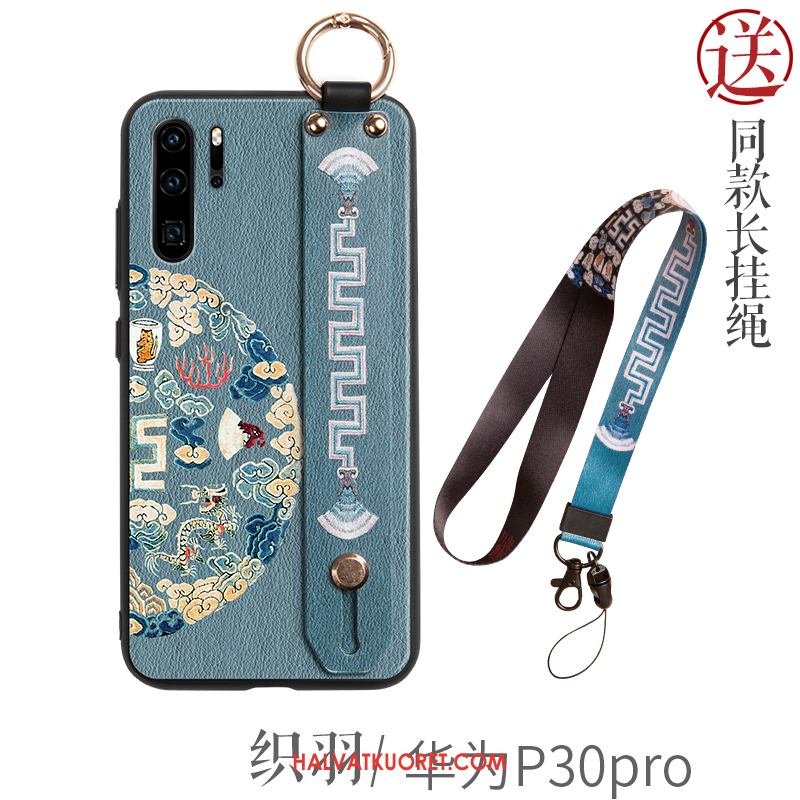 Huawei P30 Pro Kuoret Silikoni Murtumaton Ripustettavat Koristeet, Huawei P30 Pro Kuori Tuki