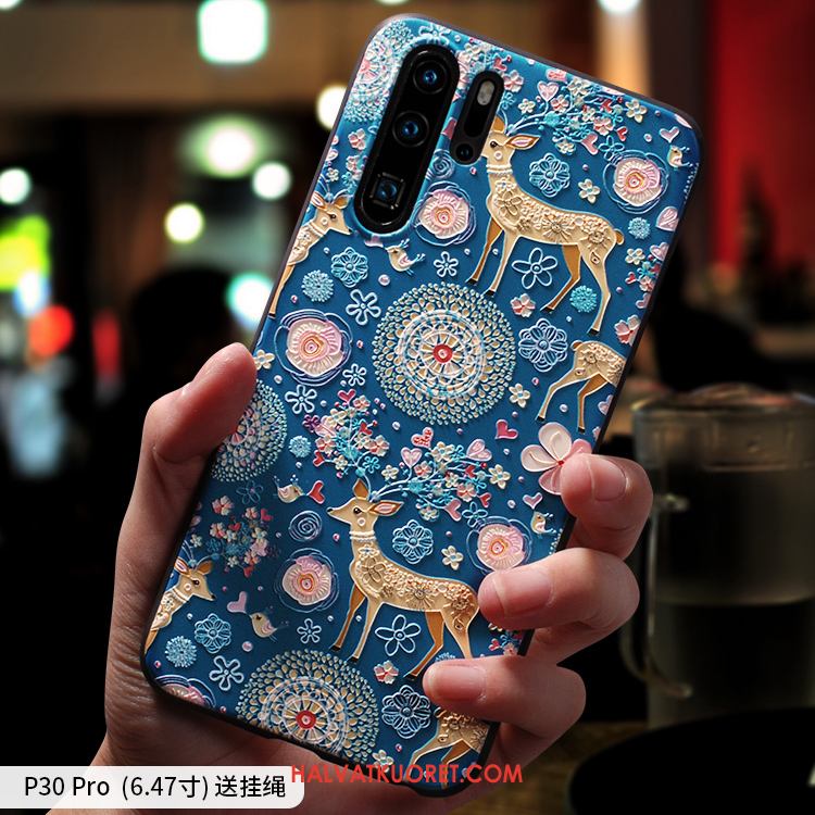 Huawei P30 Pro Kuoret Sininen Ihana Tila, Huawei P30 Pro Kuori Net Red Luova