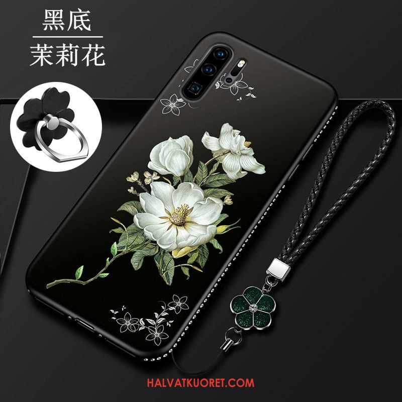 Huawei P30 Pro Kuoret Suojaus Silikoni Punainen, Huawei P30 Pro Kuori Pehmeä Neste Murtumaton