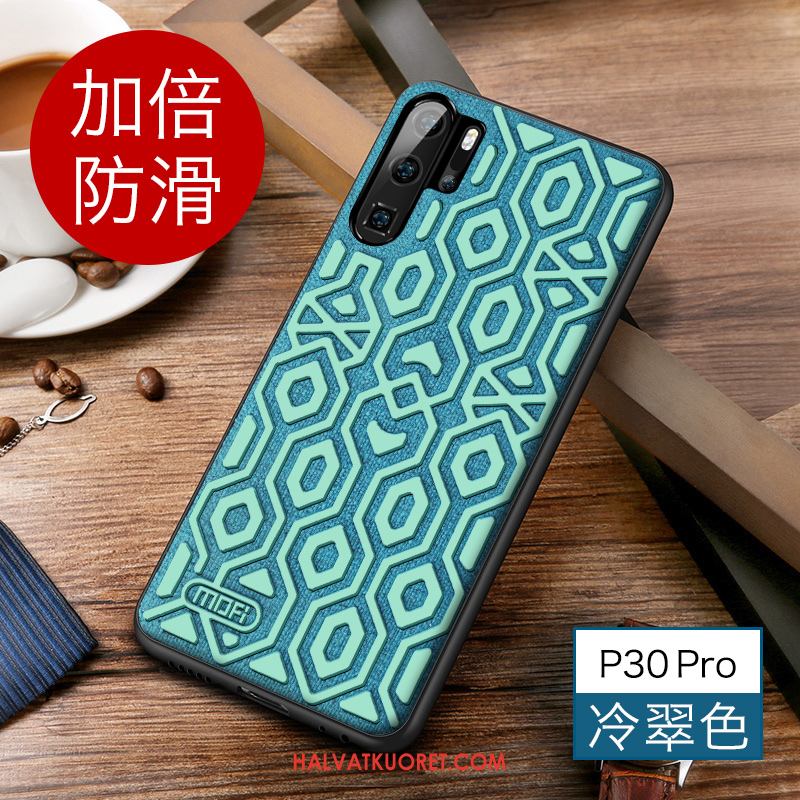 Huawei P30 Pro Kuoret Vihreä Hemming Suojaus, Huawei P30 Pro Kuori Pehmeä Neste