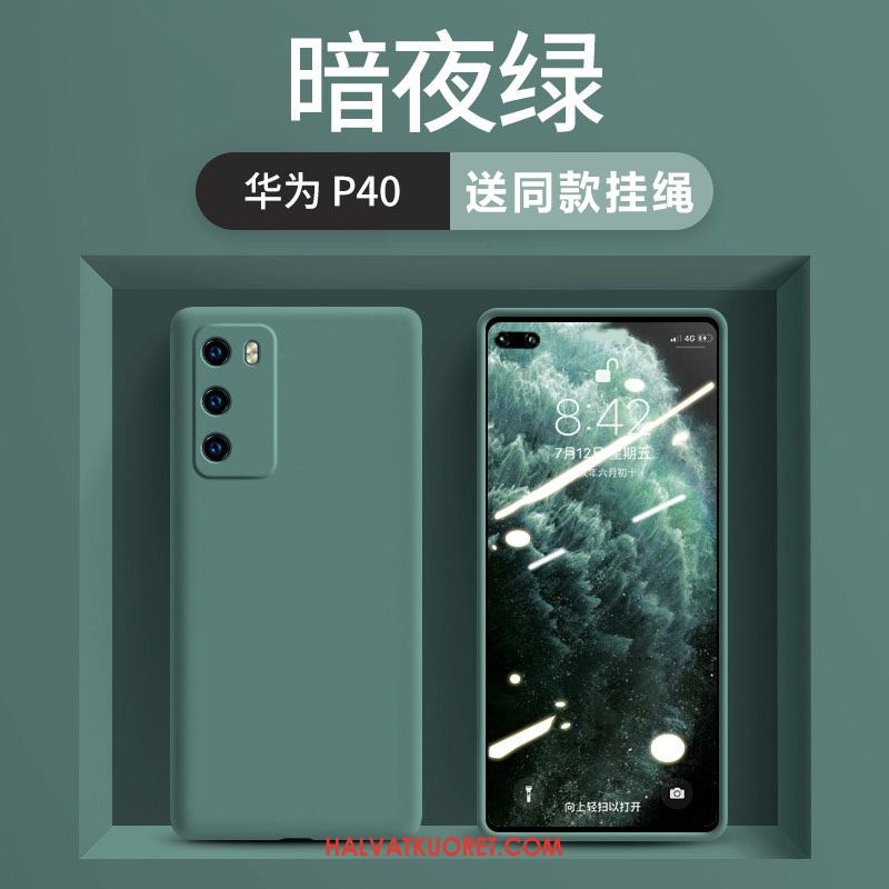 Huawei P40 Kuoret Puhelimen Murtumaton Valkoinen, Huawei P40 Kuori All Inclusive Net Red