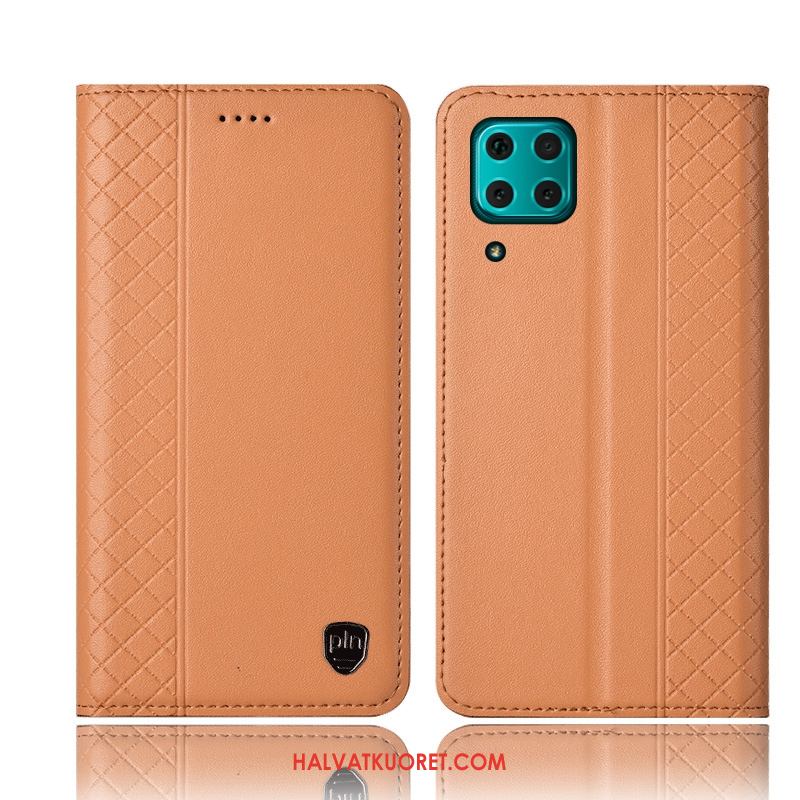 Huawei P40 Lite Kuoret Kotelo Keltainen, Huawei P40 Lite Kuori Puhelimen Suojaus