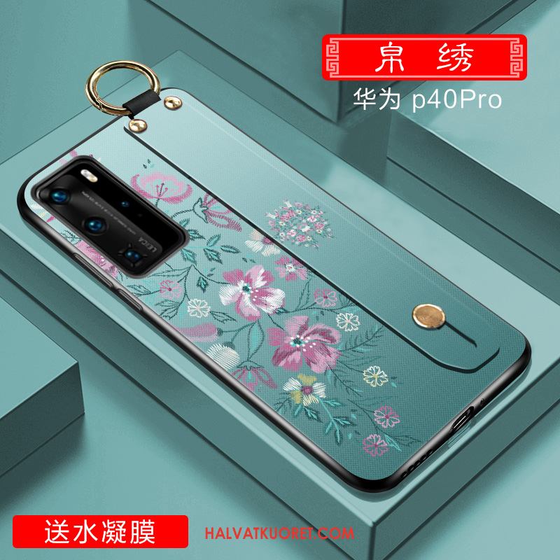 Huawei P40 Pro Kuoret All Inclusive Kotelo Luova, Huawei P40 Pro Kuori Silikoni Puhelimen