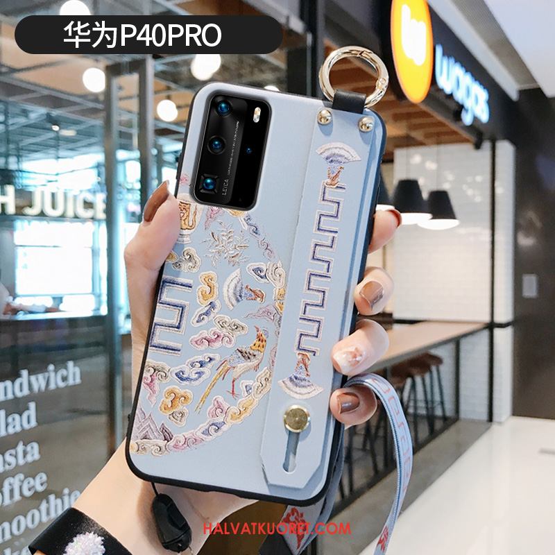 Huawei P40 Pro Kuoret Kukkakuvio Silikoni Puhelimen, Huawei P40 Pro Kuori Trendi Palatsi