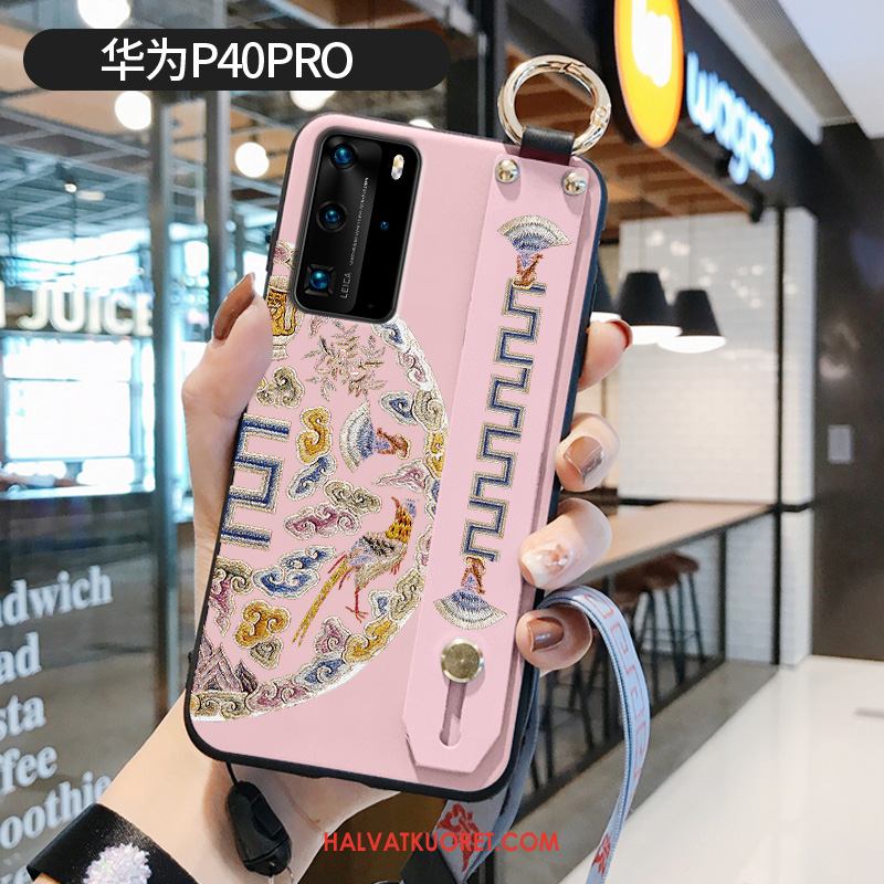 Huawei P40 Pro Kuoret Kukkakuvio Silikoni Puhelimen, Huawei P40 Pro Kuori Trendi Palatsi