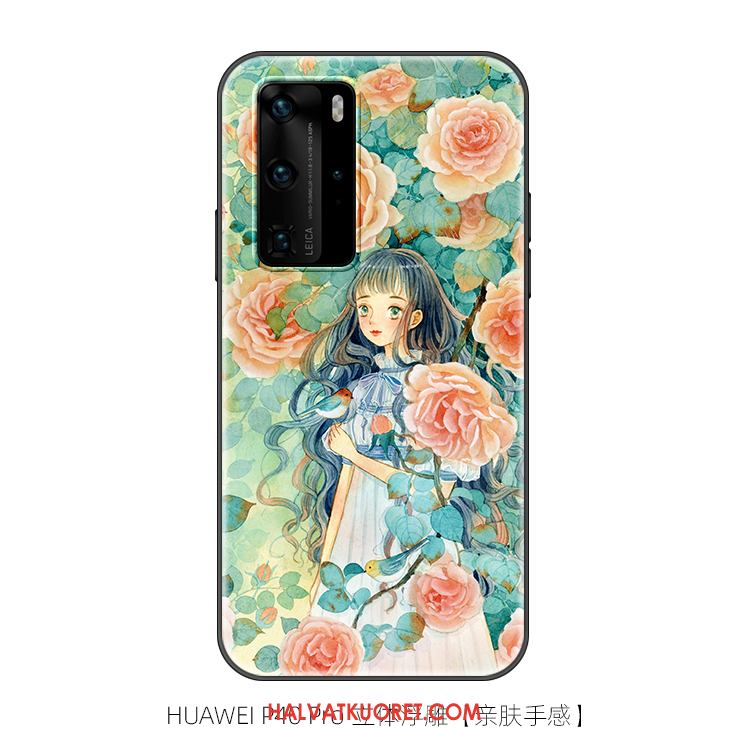 Huawei P40 Pro Kuoret Puhelimen Ihana Sarjakuva, Huawei P40 Pro Kuori All Inclusive Pesty Suede