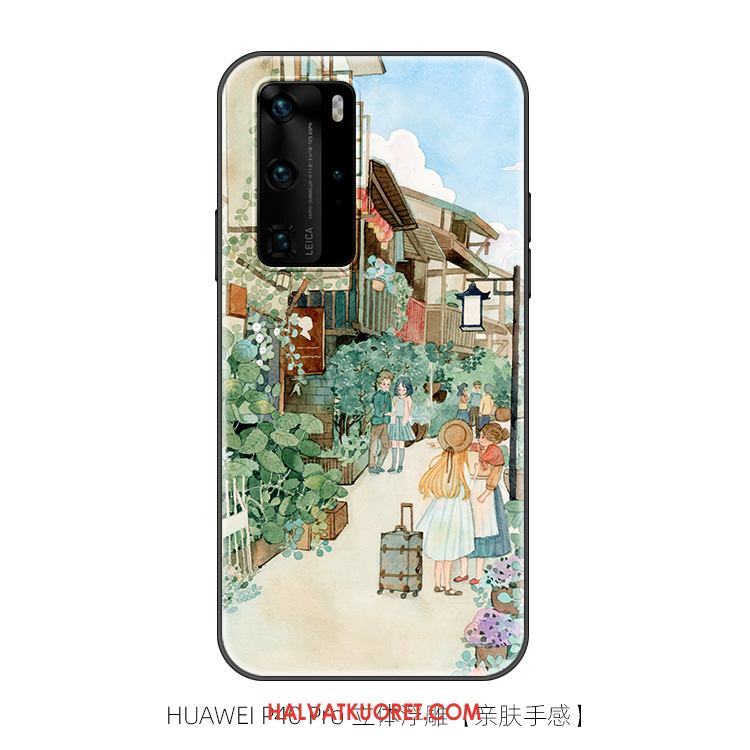 Huawei P40 Pro Kuoret Puhelimen Ihana Sarjakuva, Huawei P40 Pro Kuori All Inclusive Pesty Suede