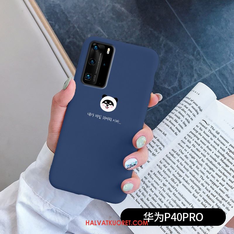 Huawei P40 Pro Kuoret Rakastunut Kotelo Yksinkertainen, Huawei P40 Pro Kuori Punainen Puhelimen