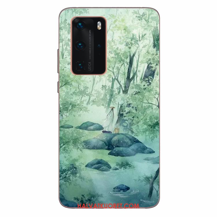 Huawei P40 Pro Kuoret Tuuli Puhelimen Suojaus, Huawei P40 Pro Kuori Silikoni