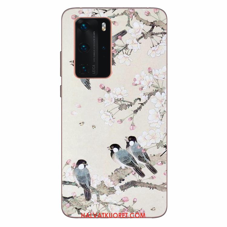 Huawei P40 Pro Kuoret Tuuli Puhelimen Suojaus, Huawei P40 Pro Kuori Silikoni