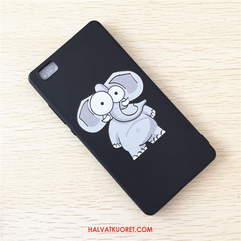 Huawei P8 Kuoret Pehmeä Neste Kotelo Silikoni, Huawei P8 Kuori Pesty Suede