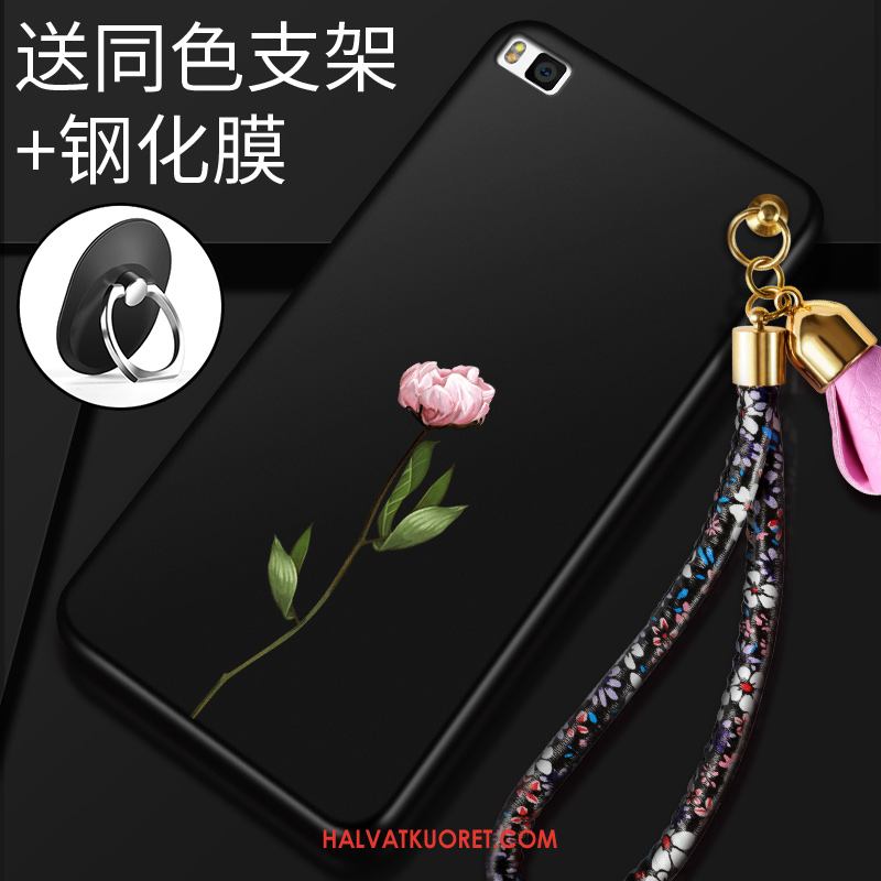 Huawei P8 Kuoret Punainen Trendi Pesty Suede, Huawei P8 Kuori Korkea Suojaus