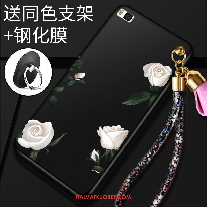 Huawei P8 Kuoret Punainen Trendi Pesty Suede, Huawei P8 Kuori Korkea Suojaus