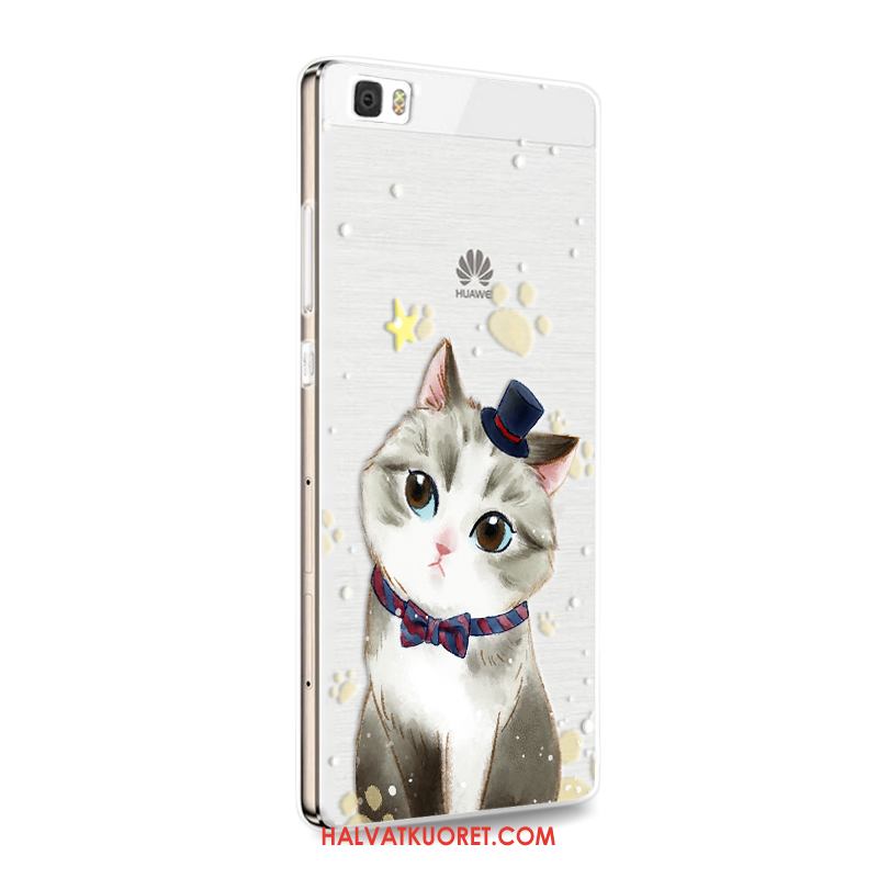 Huawei P8 Lite Kuoret Suojaus Punainen Nuoret, Huawei P8 Lite Kuori Murtumaton Silikoni