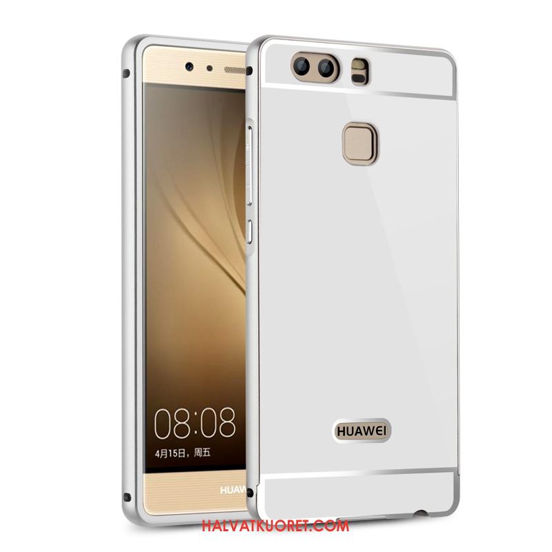 Huawei P9 Kuoret Takakansi Kehys Kotelo, Huawei P9 Kuori Suojaus Musta