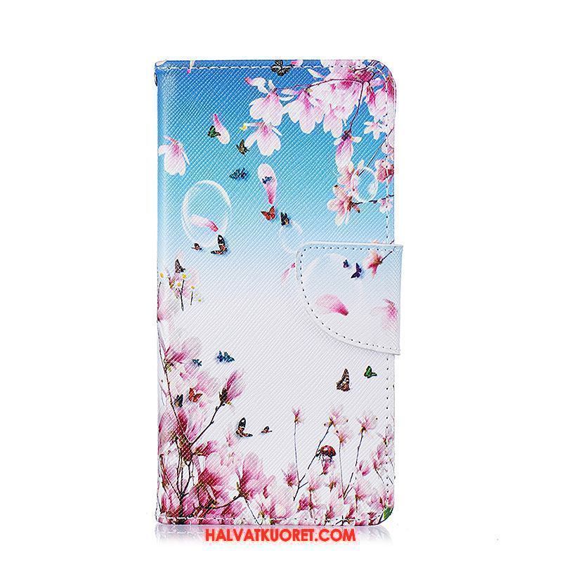 Huawei P9 Lite Kuoret Nahkakotelo Sarjakuva Maalaus, Huawei P9 Lite Kuori Suojaus Nuoret