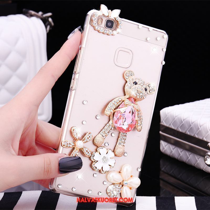 Huawei P9 Lite Kuoret Strassi Nuoret, Huawei P9 Lite Kuori Rhinestone Inlay Kova