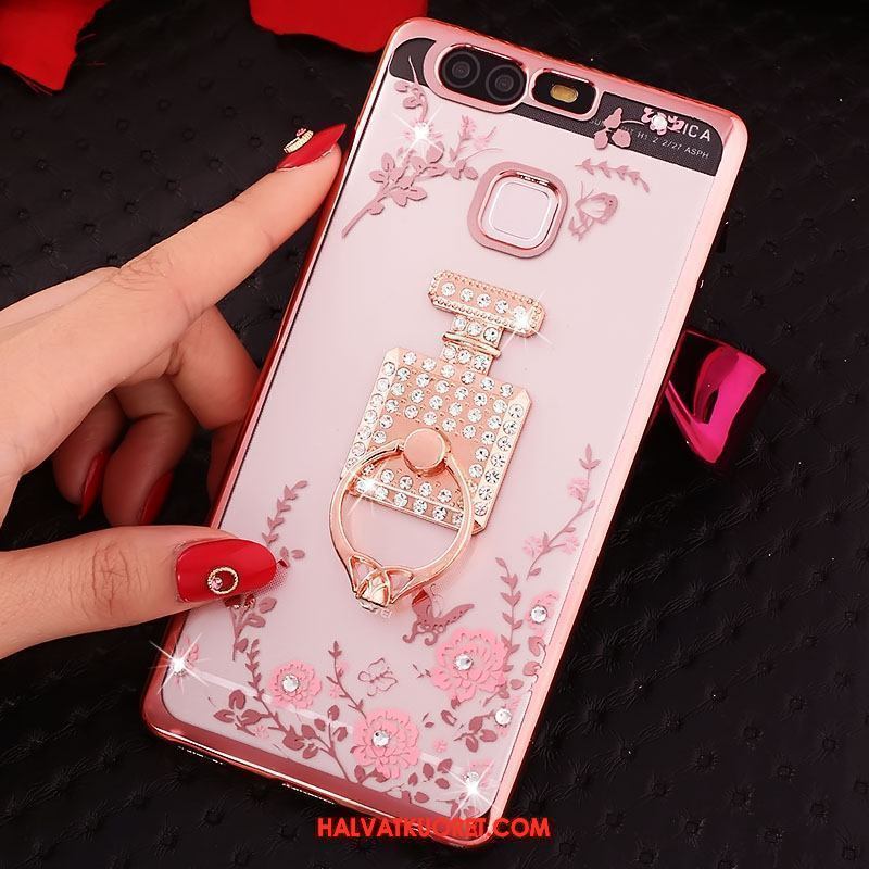 Huawei P9 Plus Kuoret Rengas Strassi Kukka, Huawei P9 Plus Kuori Puhelimen