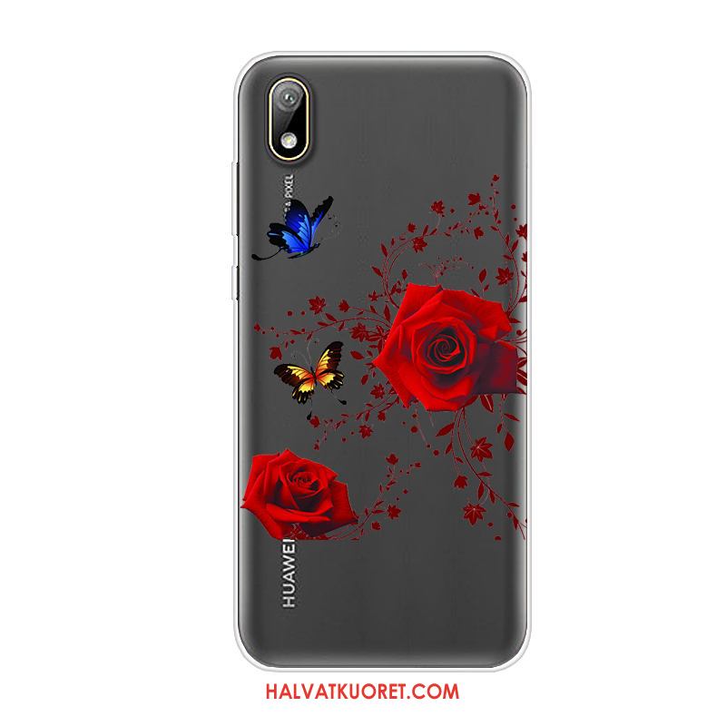 Huawei Y5 2019 Kuoret Harmaa Murtumaton Ihana, Huawei Y5 2019 Kuori Suojaus Puhelimen