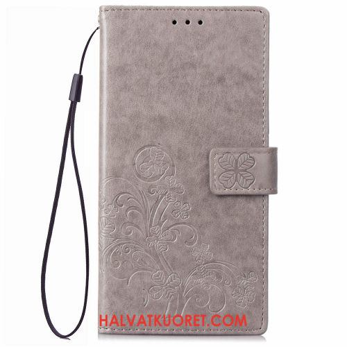 Huawei Y6 2018 Kuoret Kotelo Kortti Tuki, Huawei Y6 2018 Kuori Musta Suojaus