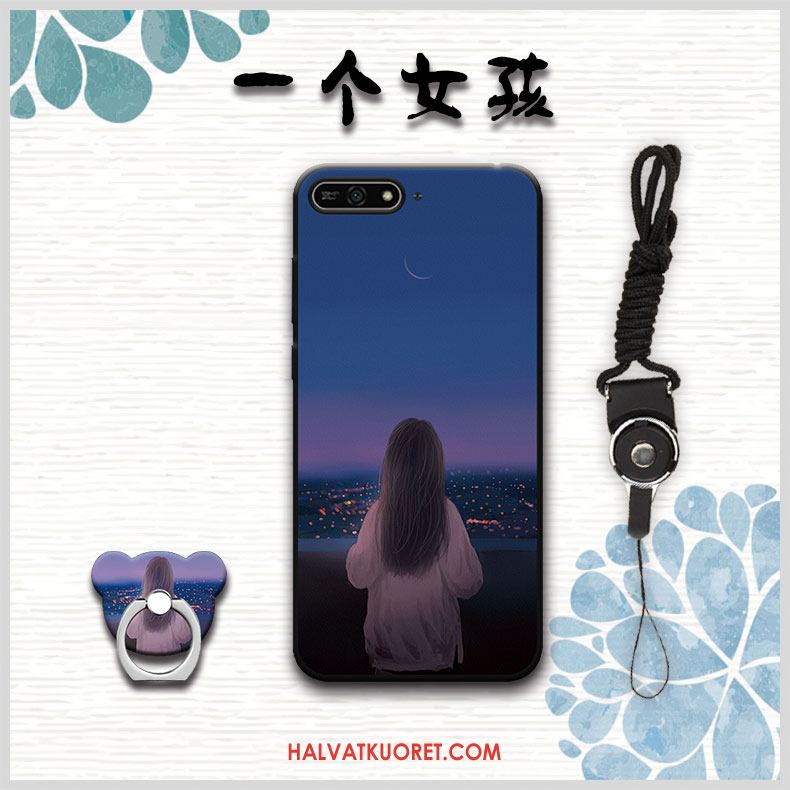 Huawei Y6 2018 Kuoret Murtumaton Puhelimen, Huawei Y6 2018 Kuori Kotelo Punainen