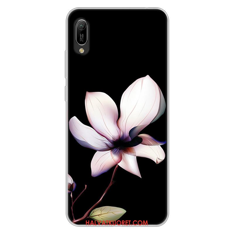 Huawei Y6 2019 Kuoret Jauhe Pehmeä Neste Murtumaton, Huawei Y6 2019 Kuori Silikoni Suojaus