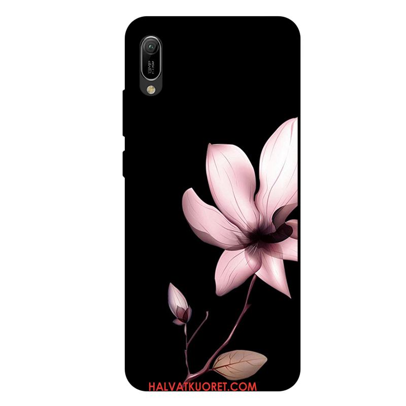 Huawei Y6 2019 Kuoret Kustannukset Pesty Suede, Huawei Y6 2019 Kuori Puhelimen Pieni