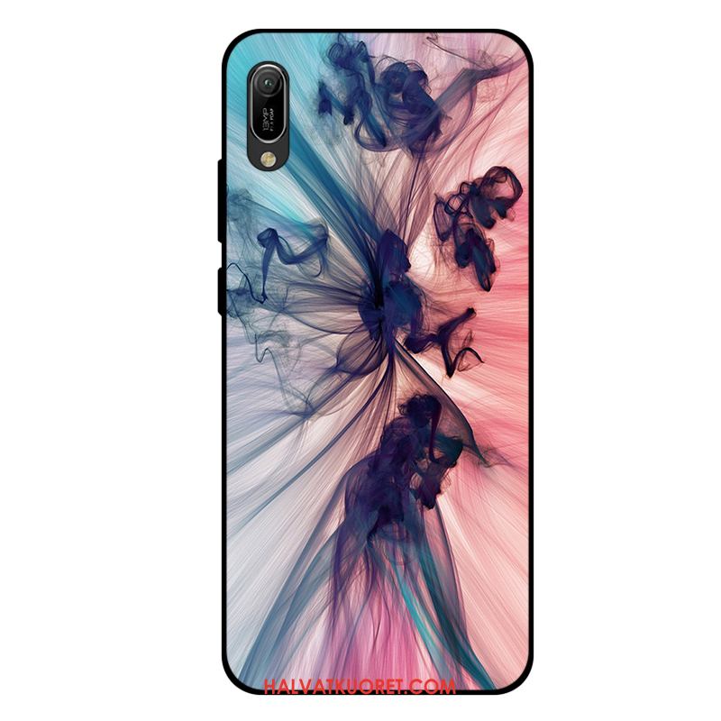 Huawei Y6 2019 Kuoret Kustannukset Pesty Suede, Huawei Y6 2019 Kuori Puhelimen Pieni