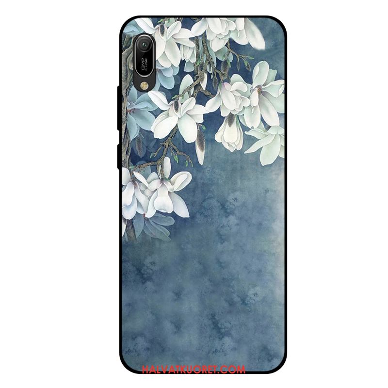 Huawei Y6 2019 Kuoret Kustannukset Pesty Suede, Huawei Y6 2019 Kuori Puhelimen Pieni