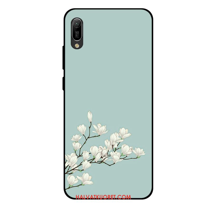 Huawei Y6 2019 Kuoret Kustannukset Pesty Suede, Huawei Y6 2019 Kuori Puhelimen Pieni