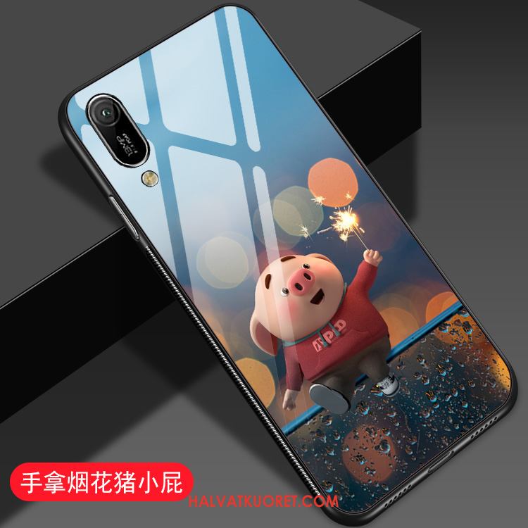 Huawei Y6 2019 Kuoret Rakastunut Ihana Kotelo, Huawei Y6 2019 Kuori All Inclusive Net Red