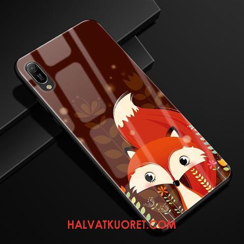 Huawei Y6 2019 Kuoret Suojaus Lasi, Huawei Y6 2019 Kuori Murtumaton Puhelimen