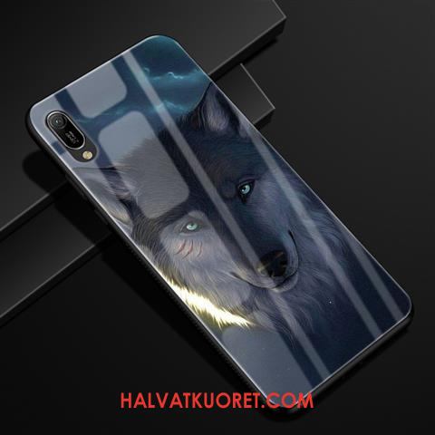 Huawei Y6 2019 Kuoret Suojaus Lasi, Huawei Y6 2019 Kuori Murtumaton Puhelimen