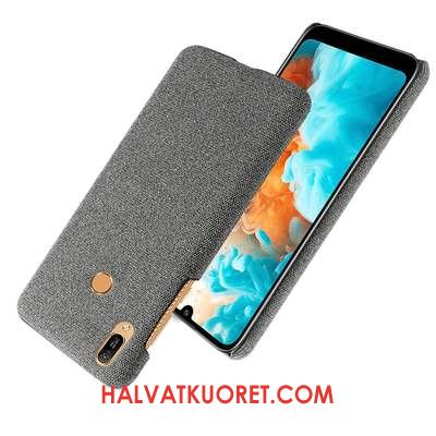 Huawei Y6s Kuoret Pesty Suede Puhelimen Harmaa, Huawei Y6s Kuori Murtumaton Suojaus