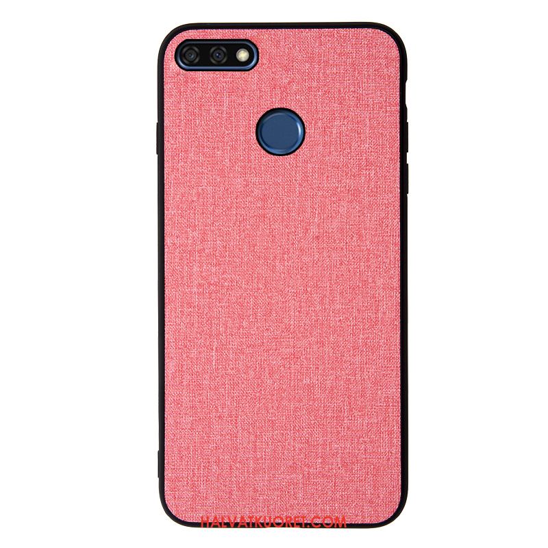 Huawei Y7 2018 Kuoret Sininen Suojaus, Huawei Y7 2018 Kuori All Inclusive Puhelimen