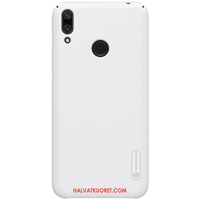 Huawei Y7 2019 Kuoret Kotelo Suojaus Murtumaton, Huawei Y7 2019 Kuori Kulta Pesty Suede