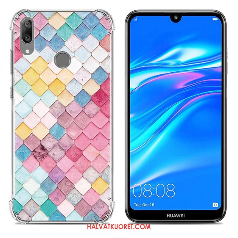 Huawei Y7 2019 Kuoret Murtumaton Luova, Huawei Y7 2019 Kuori Violetti Trendi