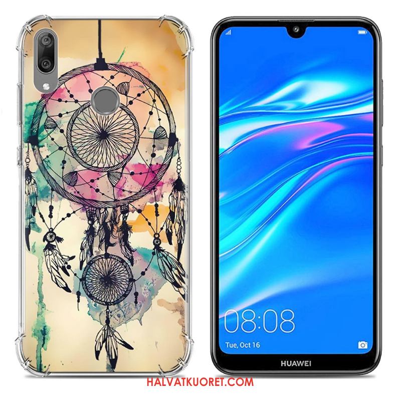 Huawei Y7 2019 Kuoret Murtumaton Luova, Huawei Y7 2019 Kuori Violetti Trendi