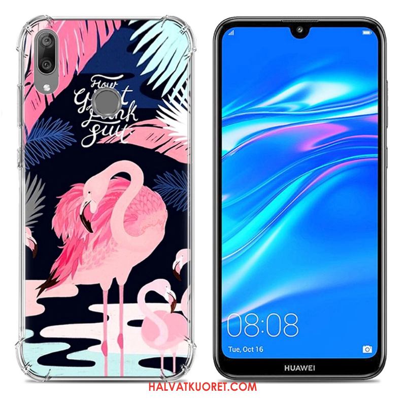 Huawei Y7 2019 Kuoret Murtumaton Luova, Huawei Y7 2019 Kuori Violetti Trendi