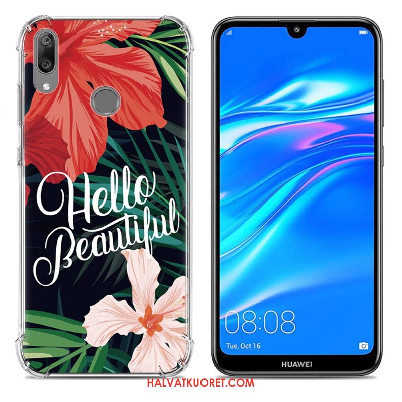 Huawei Y7 2019 Kuoret Murtumaton Luova, Huawei Y7 2019 Kuori Violetti Trendi