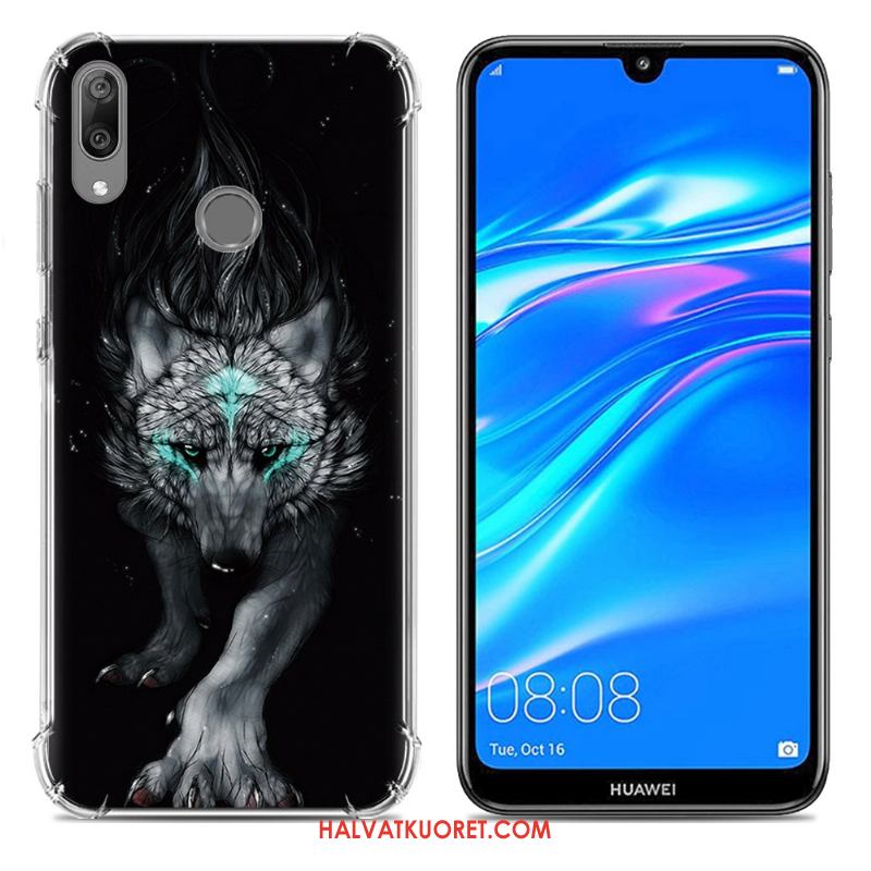 Huawei Y7 2019 Kuoret Murtumaton Luova, Huawei Y7 2019 Kuori Violetti Trendi