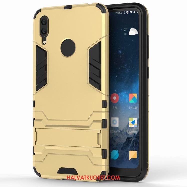 Huawei Y7 2019 Kuoret Suojaus Kotelo Silikoni, Huawei Y7 2019 Kuori Punainen Murtumaton